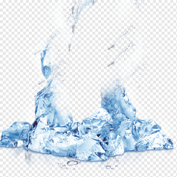 Towel Ice Microfiber Cold Textile, Ice effect, iceberg, blue, effect, light Effect png