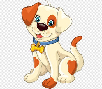 white and orange dog illustration, Beagle Dalmatian dog Bulldog Puppy, Cute dog, mammal, painted, animals png