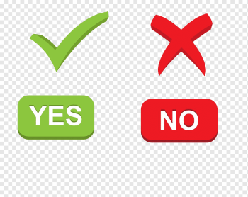 yes or no illustration, Check mark Icon design Icon, Right and wrong, text, logo, desktop Wallpaper png