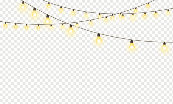 Lighting Star, Free creative pull string lights lighting, string lights, angle, white, free Logo Design Template png
