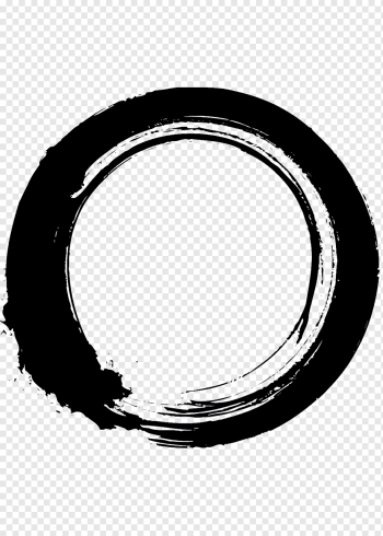 round black logo, Pixabay .xchng graphy Illustration, Circle brush, ink, chinese Style, poster png