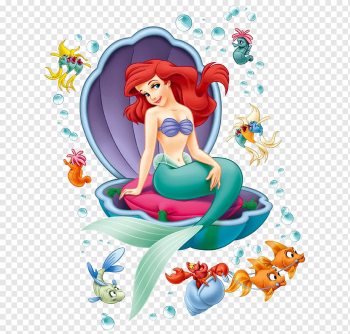 Ariel Sebastian Disney Princess Mermaid, Disney Mermaid s, Disney Little Mermaid Ariel illustration, fictional Character, cartoon, film png