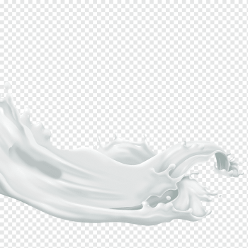milk illustration, Milk Icon, splashed milk, white, color Splash, effect png