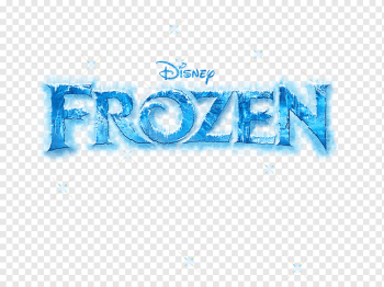 Disney Frozen logo, Elsa Anna Olaf Kristoff, Frozen, blue, text, logo png