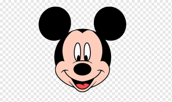 Mickey Mouse Minnie Mouse Drawing Cartoon, mickey mouse, face, heroes, hand png
