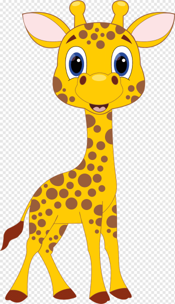 Giraffe Drawing Cartoon, giraffe, mammal, animals, vertebrate png