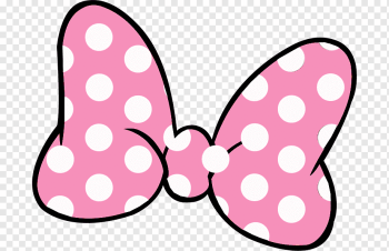 pink and white Minnie Mouse bow, Minnie Mouse Mickey Mouse Max Goof, minnie mouse, brush Footed Butterfly, mouse, cartoon png