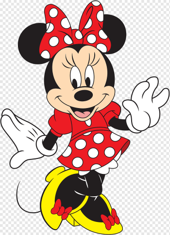 Minnie Mouse, Minnie Mouse Mickey Mouse Funny animal Cartoon, minnie mouse, food, mouse, fictional Character png