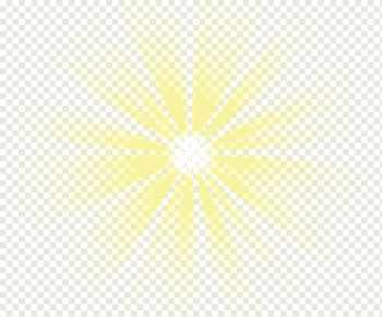Light Desktop Destello, luz, yellow sun rays illustration, computer Wallpaper, sunlight, transparency And Translucency png