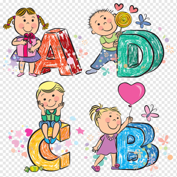 Alphabet Letter, Children, childrens Clothing, child, painted png