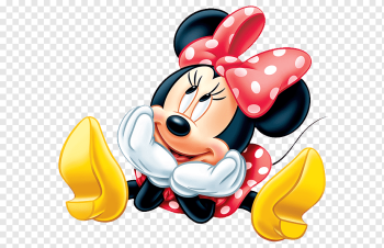 Minnie Mouse illustration, Minnie Mouse Mickey Mouse Daisy Duck Figaro Birthday, MINNIE, label, candle, fictional Character png