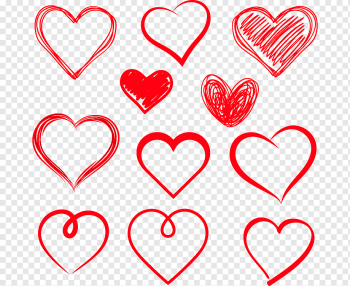 Drawing Heart, Cute heart, love, text, hearts png