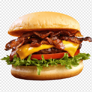 bacon cheeseburger, Cheeseburger Bacon Hamburger Wrap Hot dog, bacon, food, cheese, recipe png