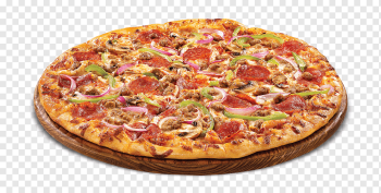 pizza dish, Hawaiian pizza Ham Pepperoni Meat, pizza, food, beef, olive png