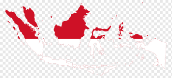 red and white map illustration, Flag of Indonesia Brunei Map, indonesia, flag, text, computer Wallpaper png