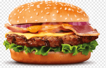burger with ham and cheese, Hamburger Bacon Sushi Pizza Cheeseburger, burger king, food, recipe, cheese png