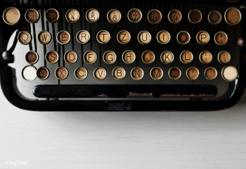 Typewriter retro keyboard | Free stock photo - 1037
