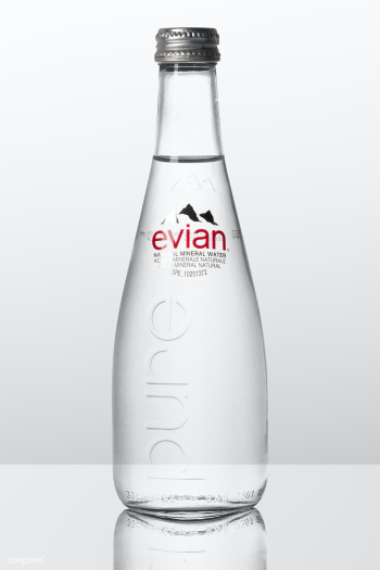 Evian natural mineral water. JANUARY 29, 2020 - BANGKOK, THAILAND | Free  psd mockup - 2355823