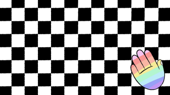 White checkered desktop wallpaper, LGBTQ+ | Free Vector - rawpixel