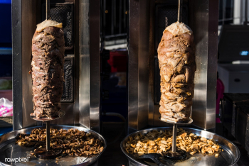 Doner kebab in a roasting spti | Free stock photo - 405355