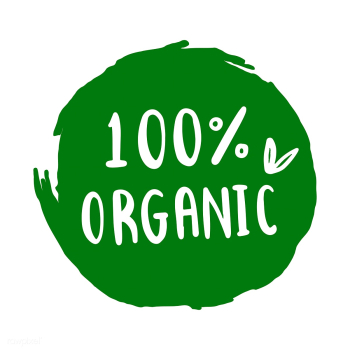 Organic typography vector in green | Free stock vector - 472397