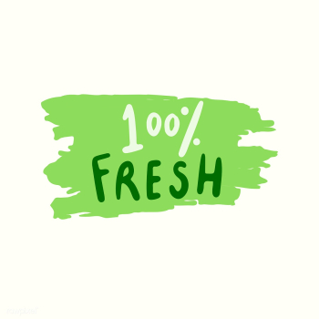 Fresh typography vector in green | Free stock vector - 472445