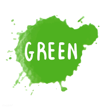 Green typography vector in green | Free stock vector - 472624