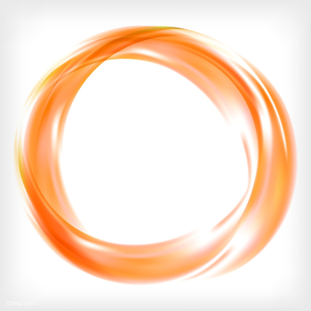 Abstract logo design in orange | Free stock vector - 484243