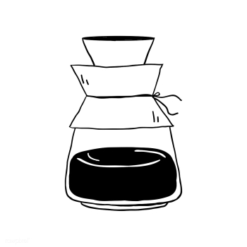 Drip coffee pot icon vector | Free stock vector - 520767