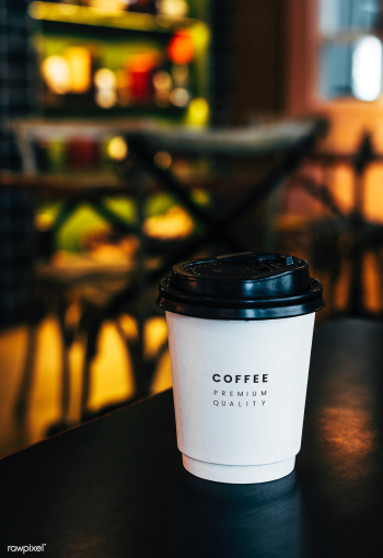 Disposable coffee paper cup mockup design | Free stock psd mockup - 533931