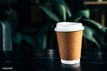 Mockup of a disposable coffee cup | Free stock photo - 533999