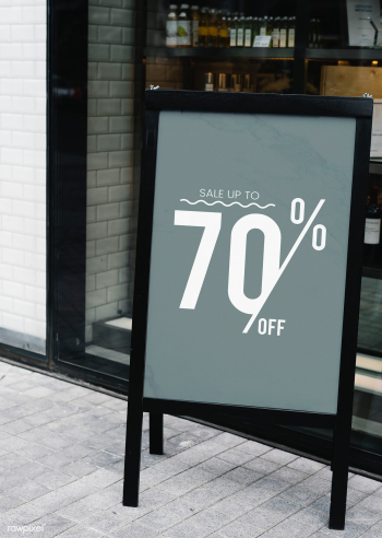 Sale up to 70% off poster mockup | Free stock psd mockup - 534770