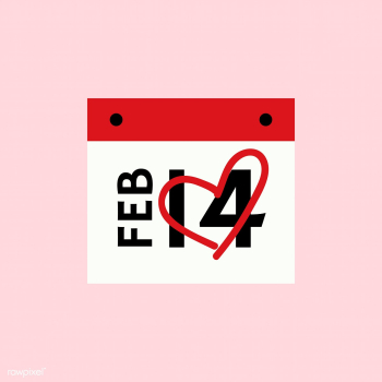 Valentine's day calendar | Free stock vector - 559591