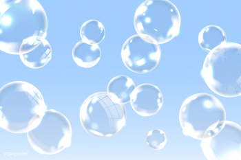 Clean soap bubbles | Free stock vector - 581620
