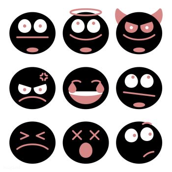 Different emoji set | Free stock vector - 584120