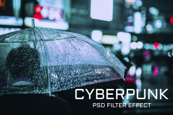 Cyberpunk PSD filter effect, Photoshop | Free PSD Add-on - rawpixel
