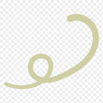 Curl line png sticker on transparent | Free PNG - rawpixel