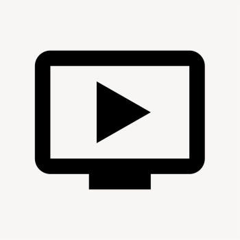 Ondemand Video, notification icon, outlined | Free Icons - rawpixel