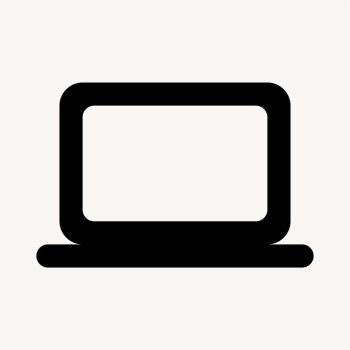 Laptop Windows, hardware icon, round | Free Icons - rawpixel