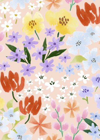 Watercolor flower background, hand painted | Free Photo - rawpixel