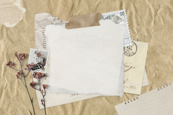 Torn paper note collage on Kraft | Free Photo - rawpixel