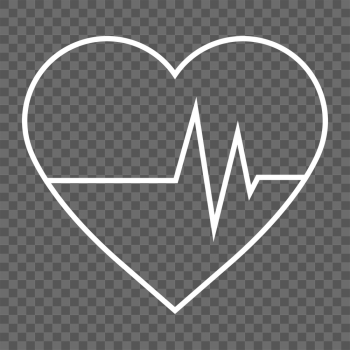 Heart rate png sticker, healthcare | Free PNG - rawpixel