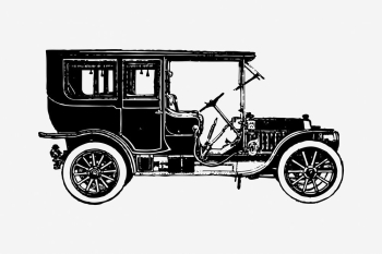 Vintage peerless automobile, transportation illustration. | Free Photo Illustration - rawpixel