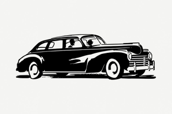 Vintage car drawing, vehicle illustration | Free PSD - rawpixel