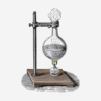 Chemistry science experiment illustration, vintage | Free Photo - rawpixel