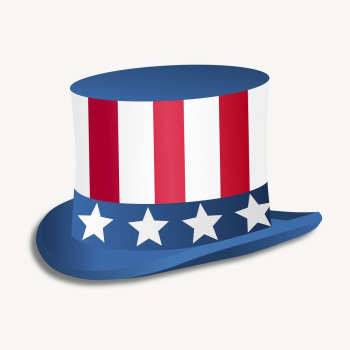 4th of July hat clipart, | Free PSD - rawpixel