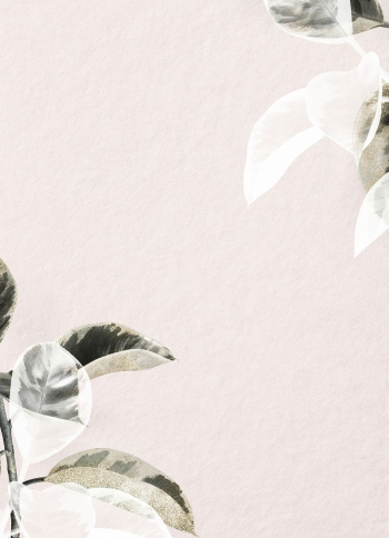 Pink background, leaf border design | Free Photo - rawpixel