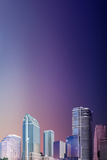 Aesthetic office buildings background, skyline | Free Photo - rawpixel