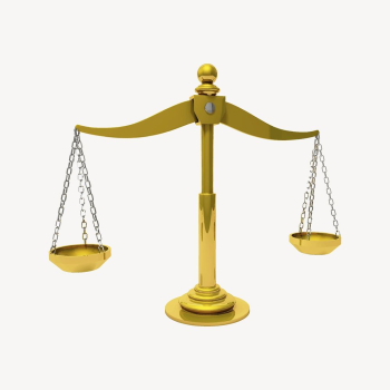Scales of justice sticker, object | Free Vector - rawpixel