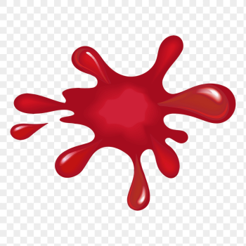 Red splash png sticker, texture | Free PNG - rawpixel
